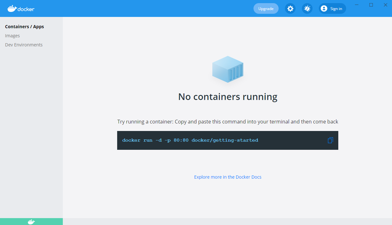 Run Docker
